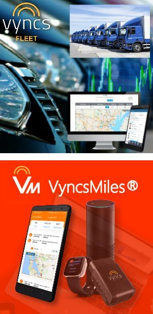 vyncs fleet & vyncs miles_vyncs  gps tracker